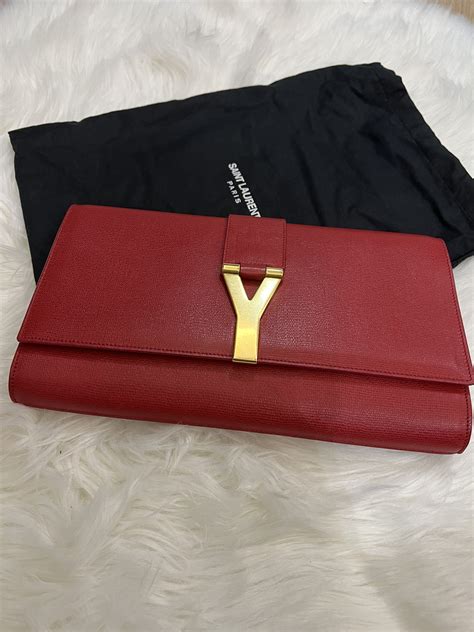 ysl chyc clutch size|ysl clutches on sale.